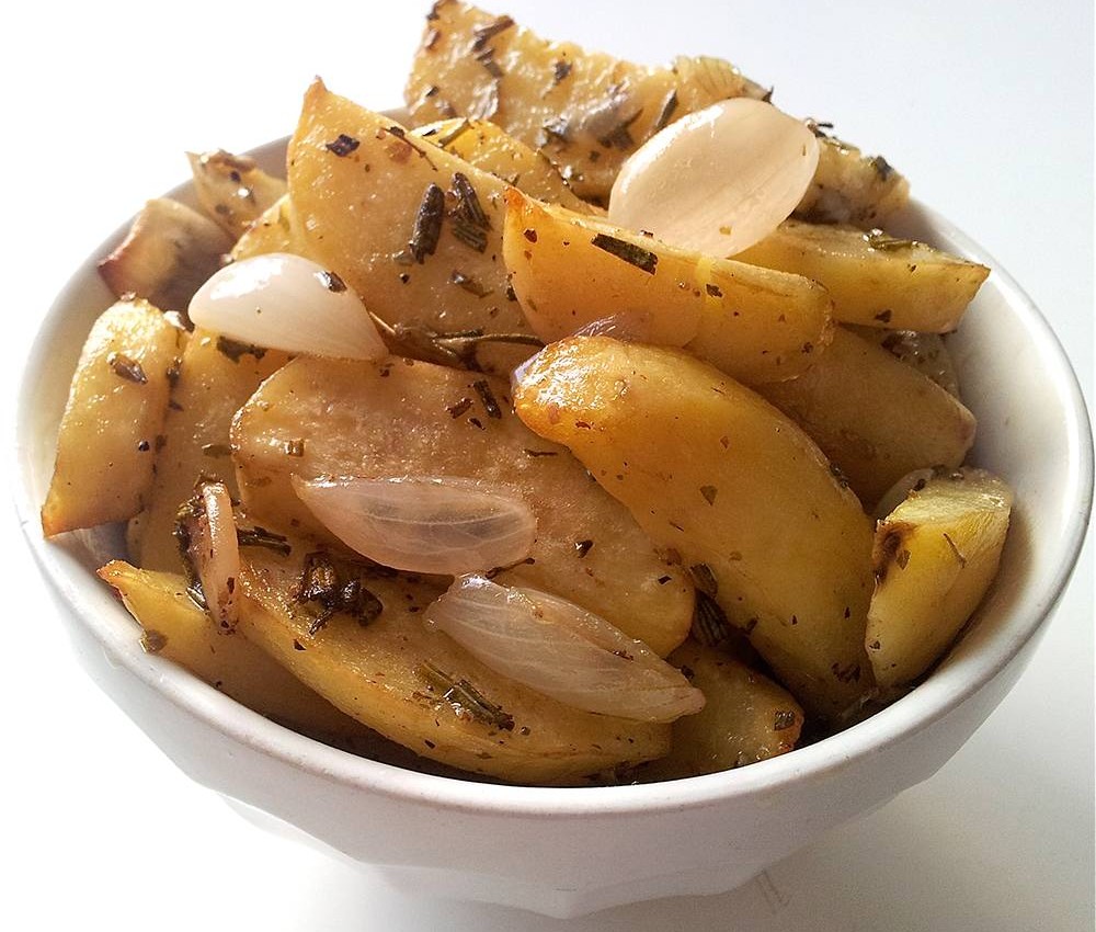 Aardappelen met rozemarijn