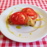 Bruschetta tomaat mozzarella
