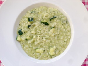 Risotto met courgette