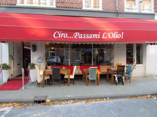 Italiaans restaurant Amterdam Oud-West - Ciro Passami L'olio