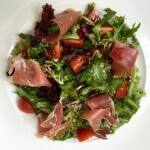 Salade met Italiaanse ham