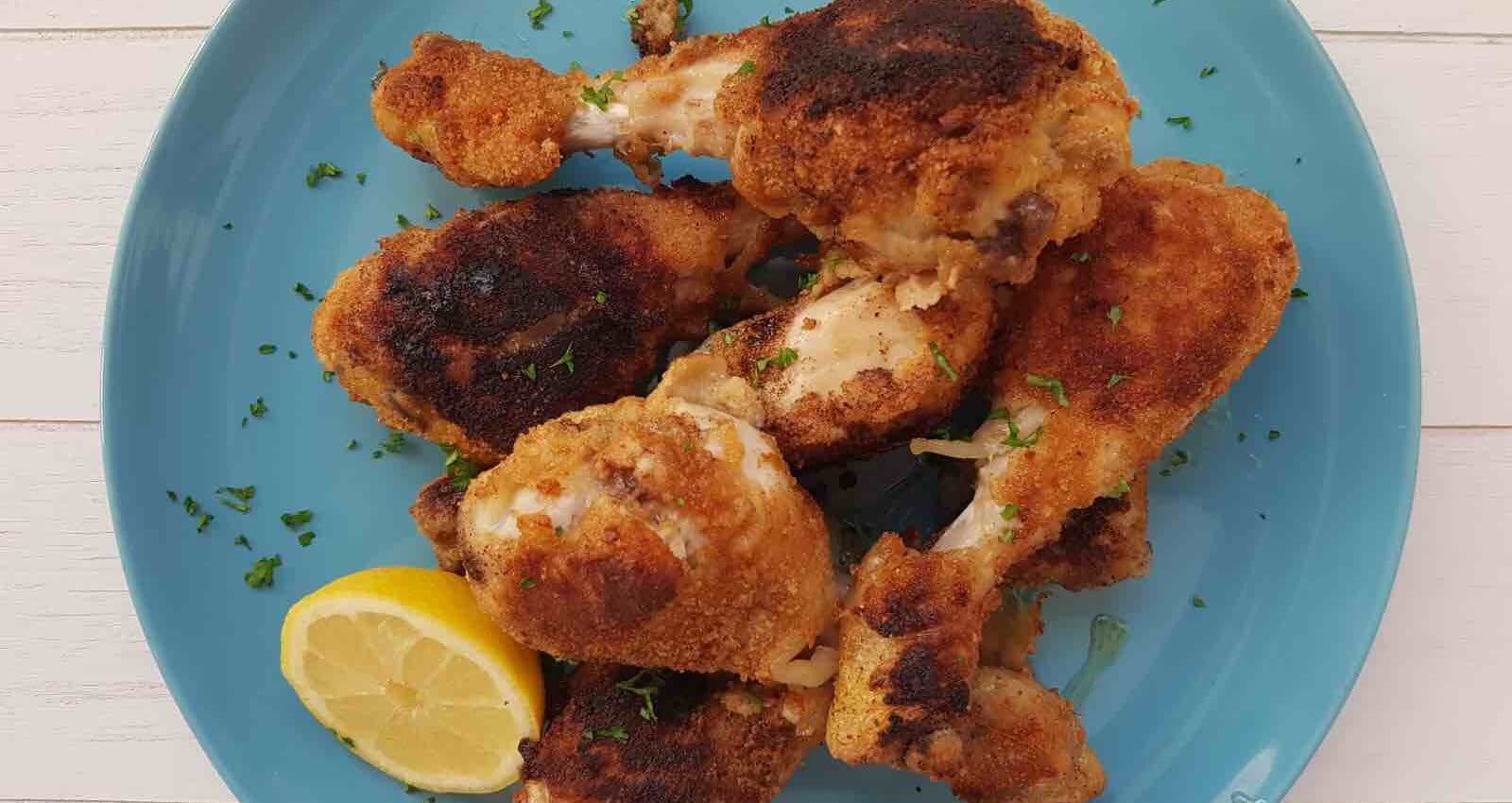 Gepaneerde kip uit de oven