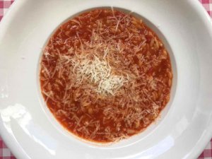 Tomatensoep met rijst
