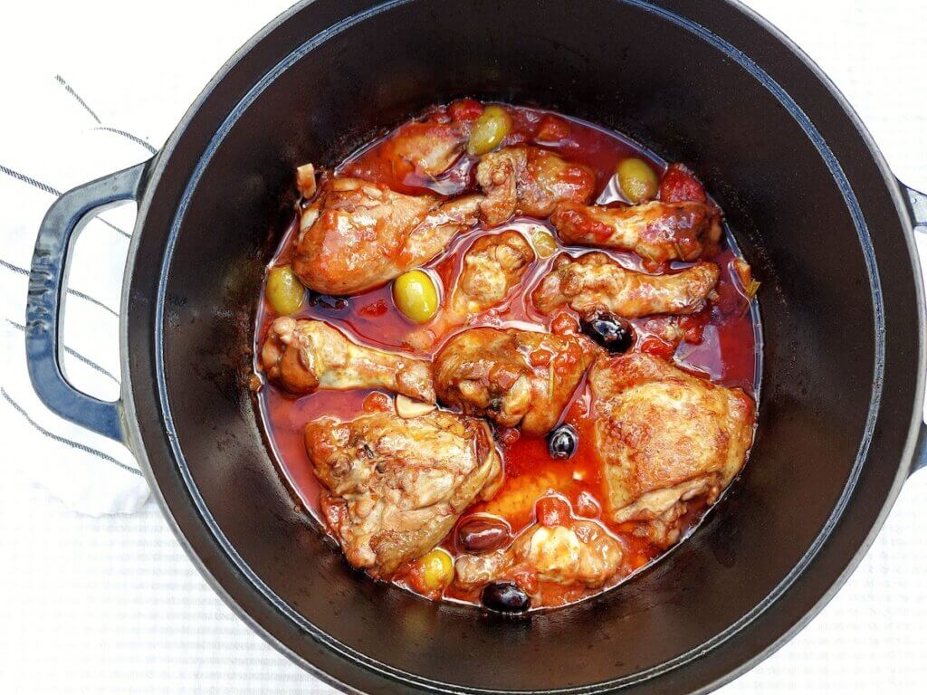 11 Pollo alla cacciatora - Kip op jagerswijze