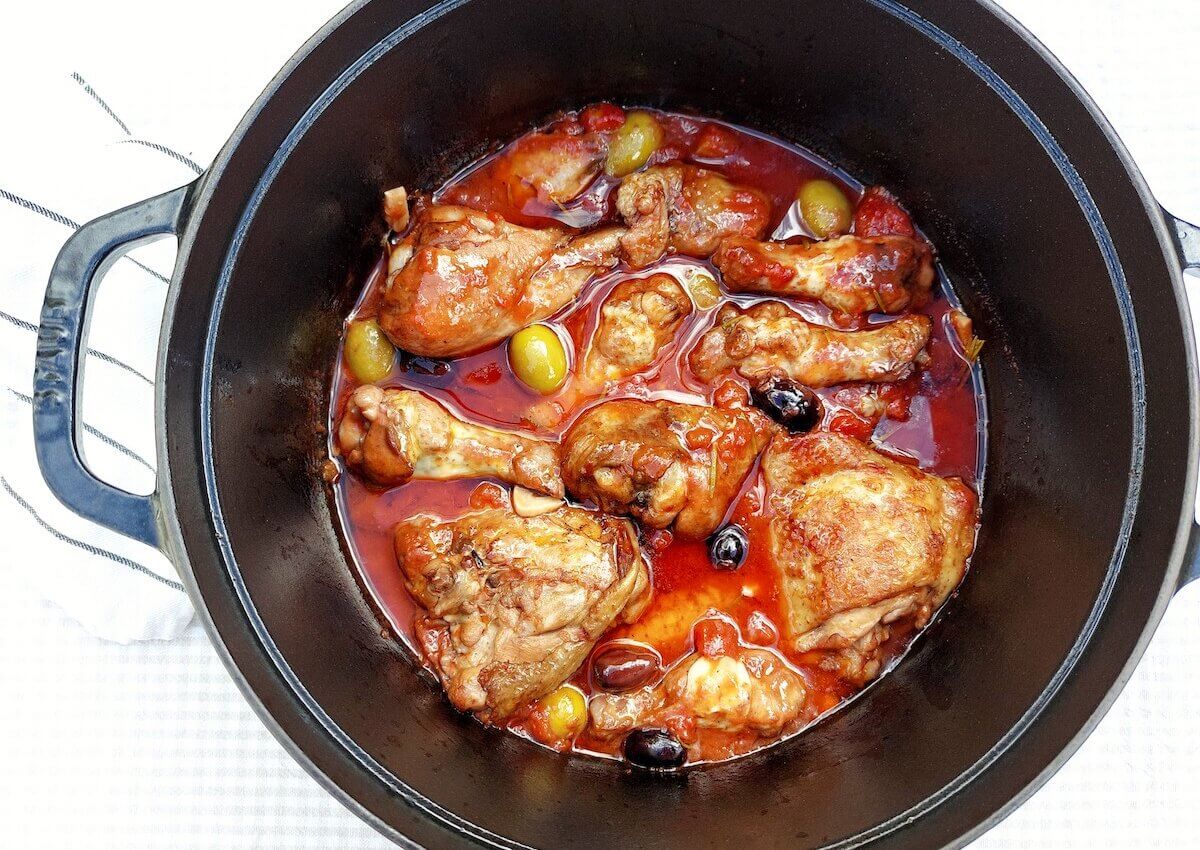 11 Pollo alla cacciatora - Kip op jagerswijze