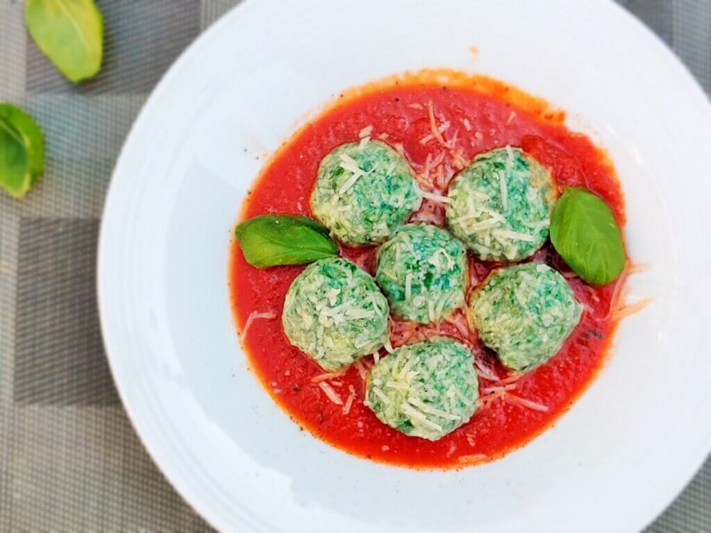 Gnudi - naakte pasta