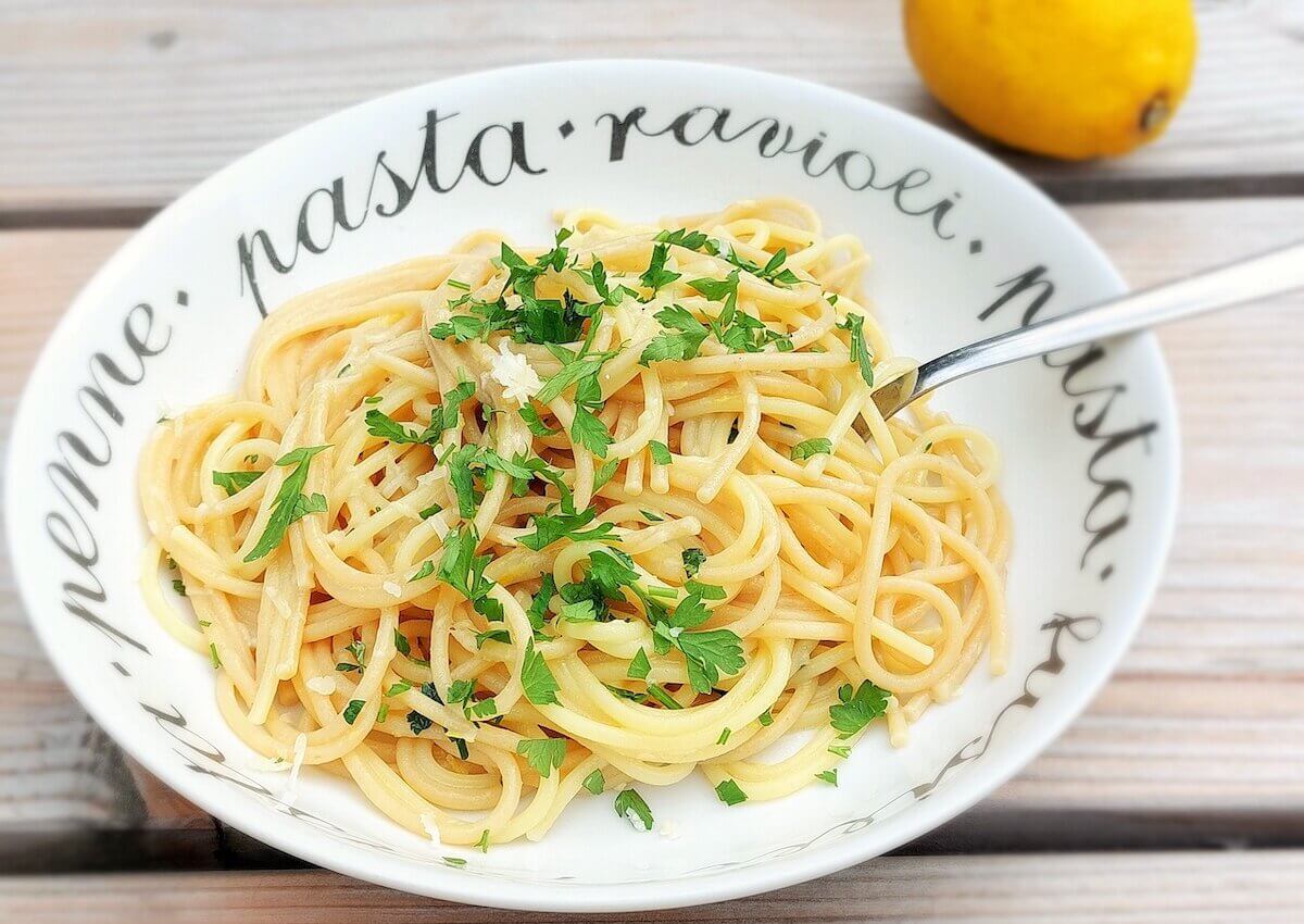 Citroenspaghetti
